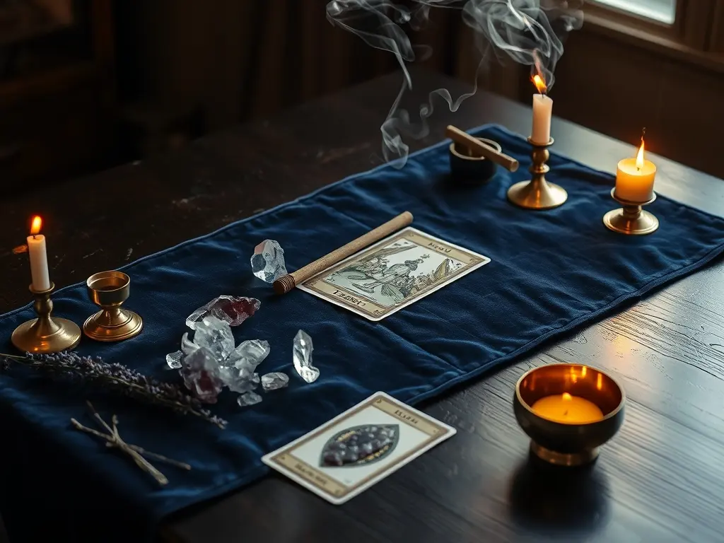 Cách Chuẩn Bị Không Gian đọc Bài Tarot